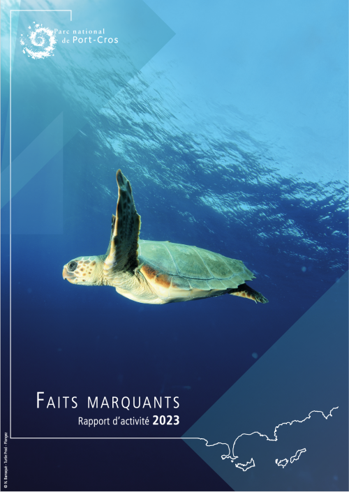 Page de couverture Rapport d'activité 2023 - Faits marquants