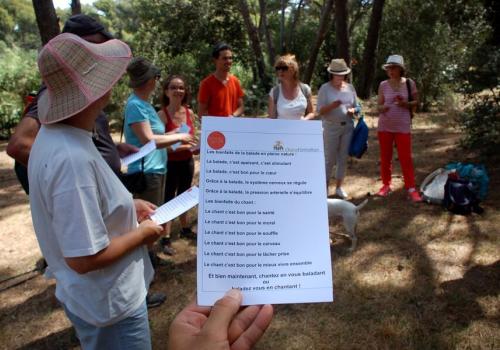 Balade nature en chantant - Chanter et ses bienfaits