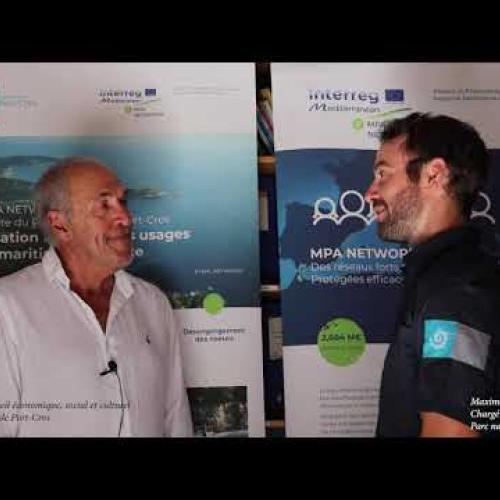 Le projet MPA NETWORKS au Parc national de Port-Cros