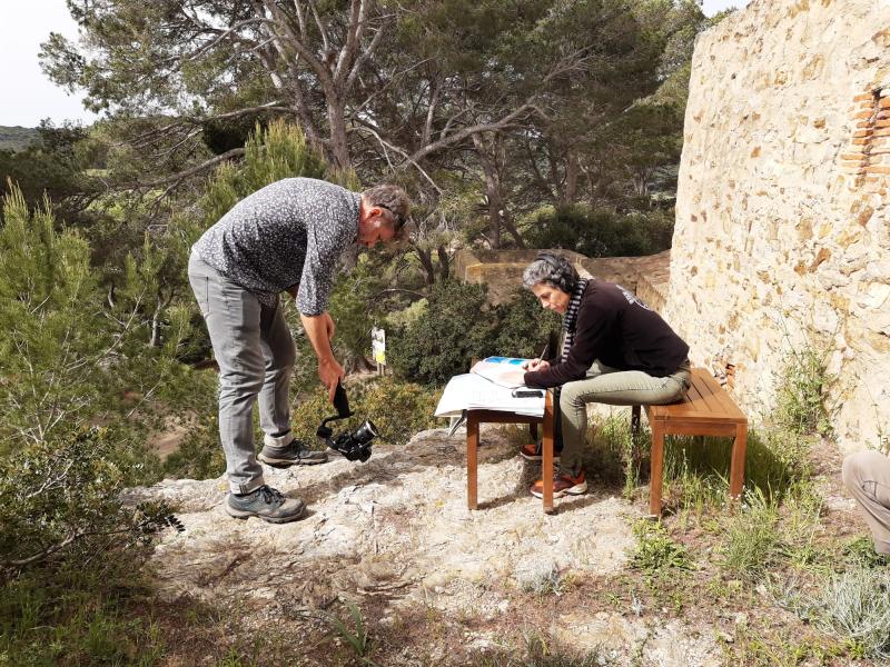 Tournage du documentaire - Charlotte Michel