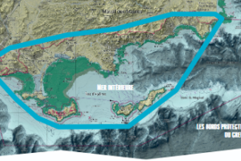 carte du territoire représentant un creuset