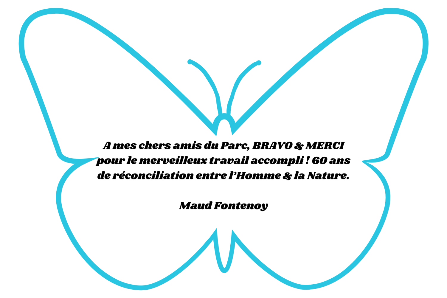 Papillon Livre d'Or - 60 ans PNPC