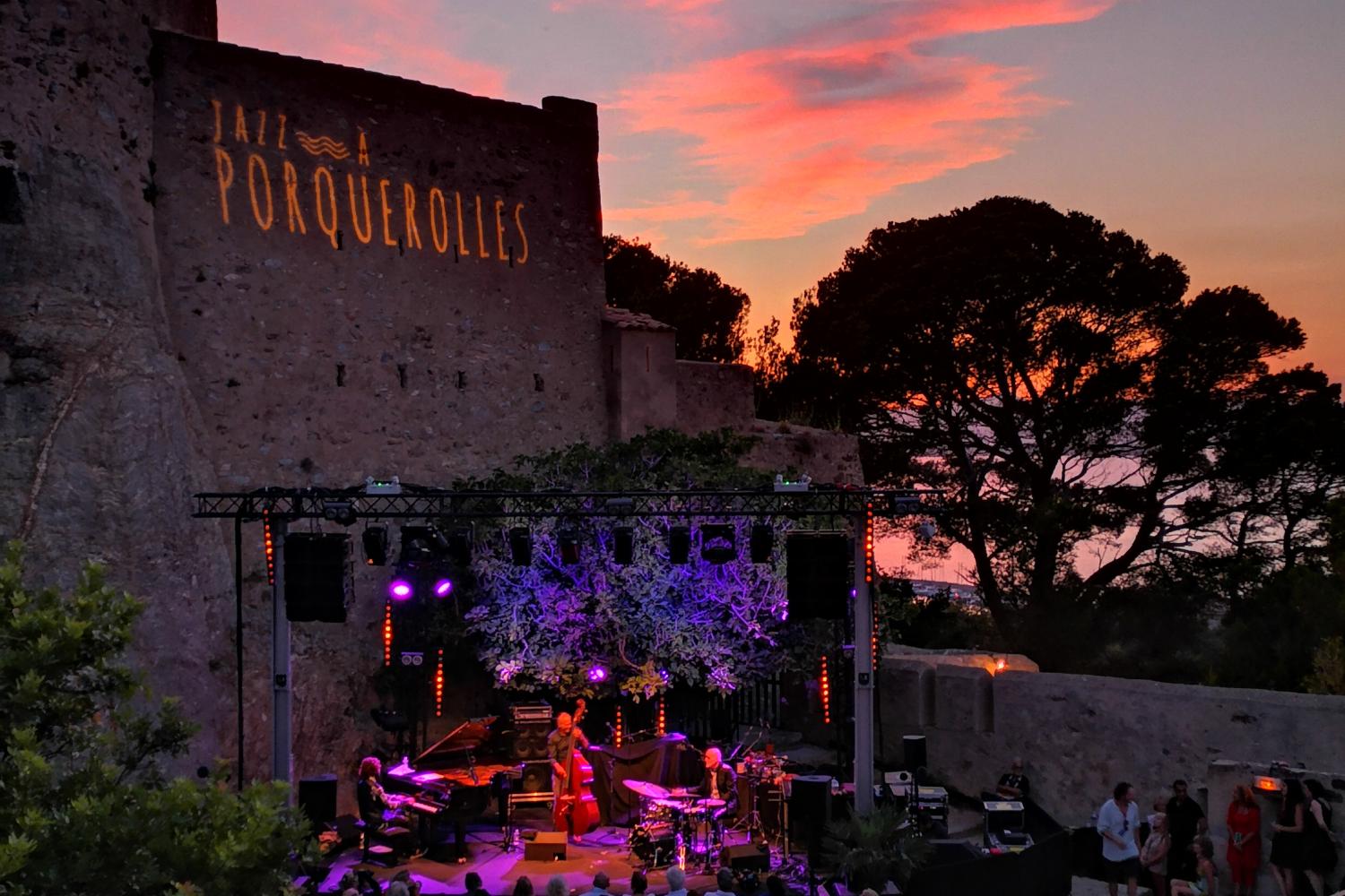 Festival Jazz à Porquerolles au Fort Sainte Agathe