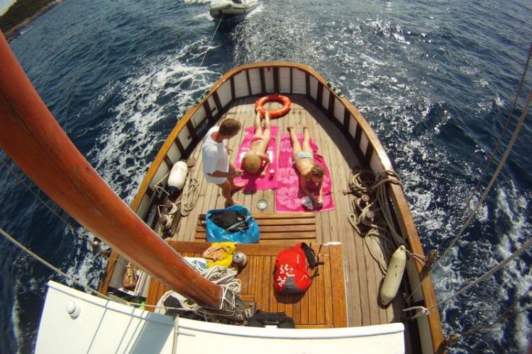 Sortie en mer Le brigantin Hyères Porquerolles