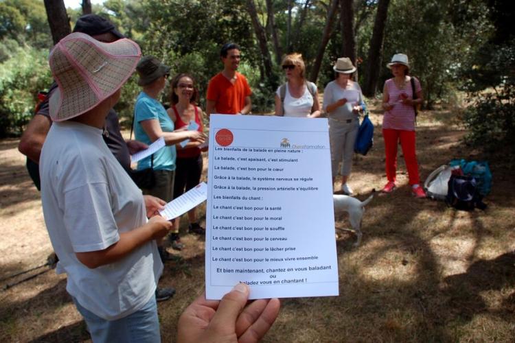 Balade nature en chantant - Chanter et ses bienfaits