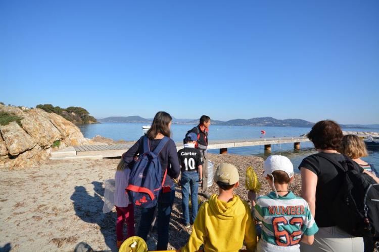 Visite nature Fernando Sandoval petit parcours dans le maquis presqu'île de Giens