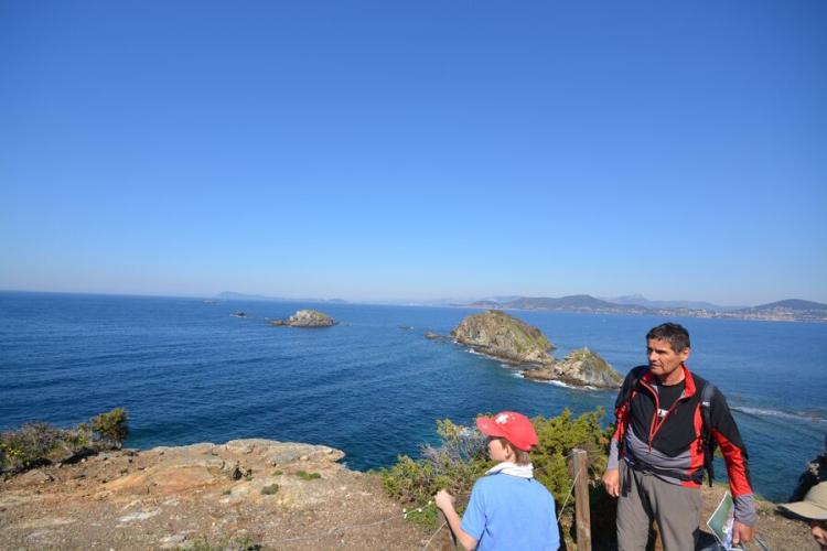 Visite nature Fernando Sandoval petit parcours dans le maquis presqu'île de Giens