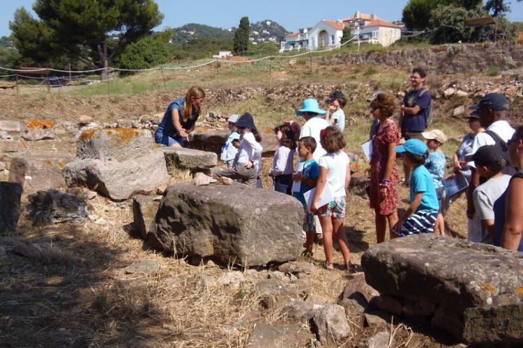 Viste guidée site archéologique Olbia Almanarre