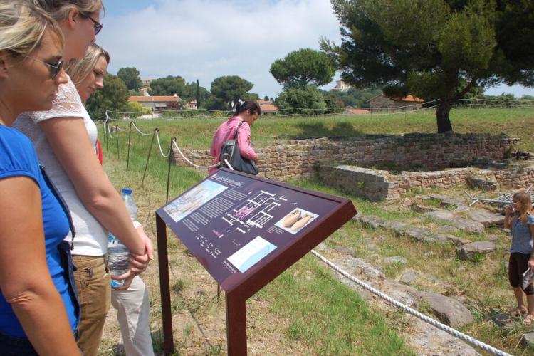 Viste guidée site archéologique Olbia Almanarre