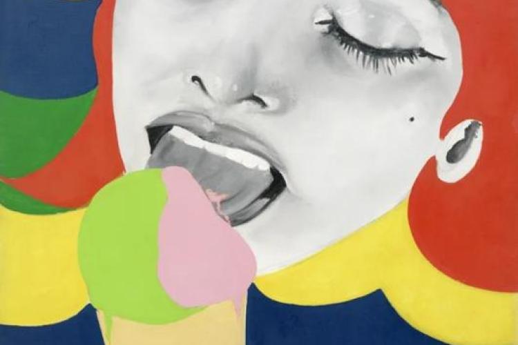 Villa Carmignac - Exposition 2026 - Sea, Pop and Sun_Hy&egrave;res - AXELL EVELYNE, Ice Cream 1, 1964