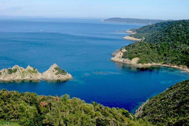 Point Rencontre - Retrait de Côte, Changements Globaux et Microplastiques_Hyères - Baie de la Palud et côte nord de Port-Cros