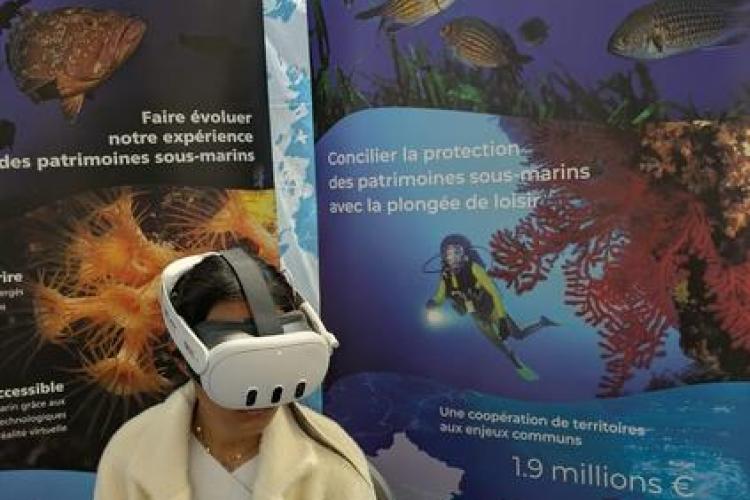 Atelier réalité virtuelle - Plongée en Méditerranée_Hyères