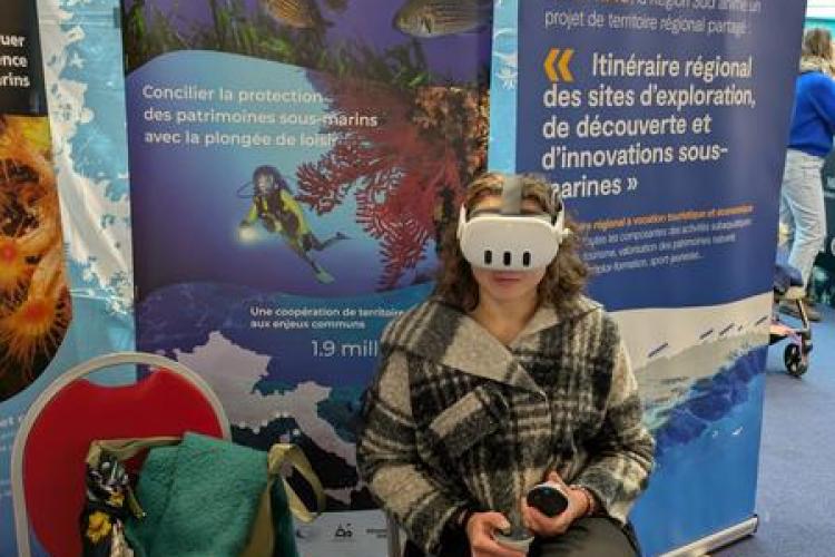 Atelier réalité virtuelle - Plongée en Méditerranée_Hyères