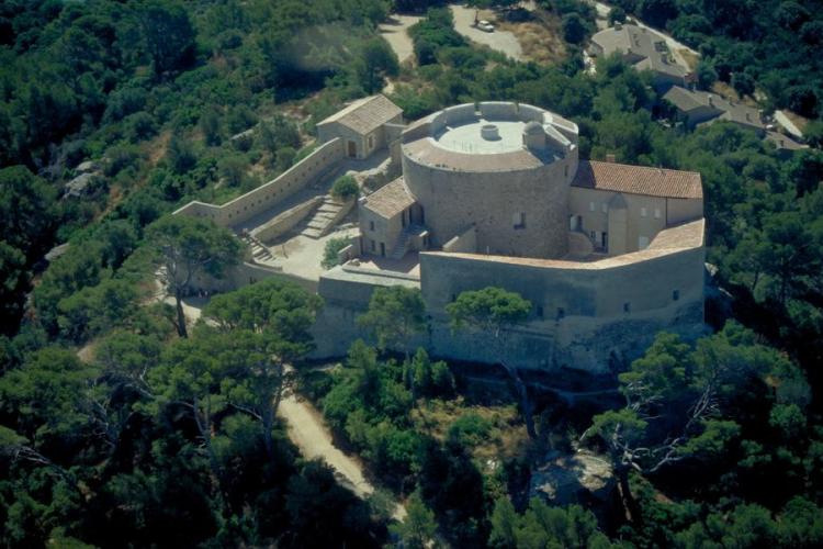 Fort Sainte-Agathe - Ile de Porquerolles - Vue aérienne