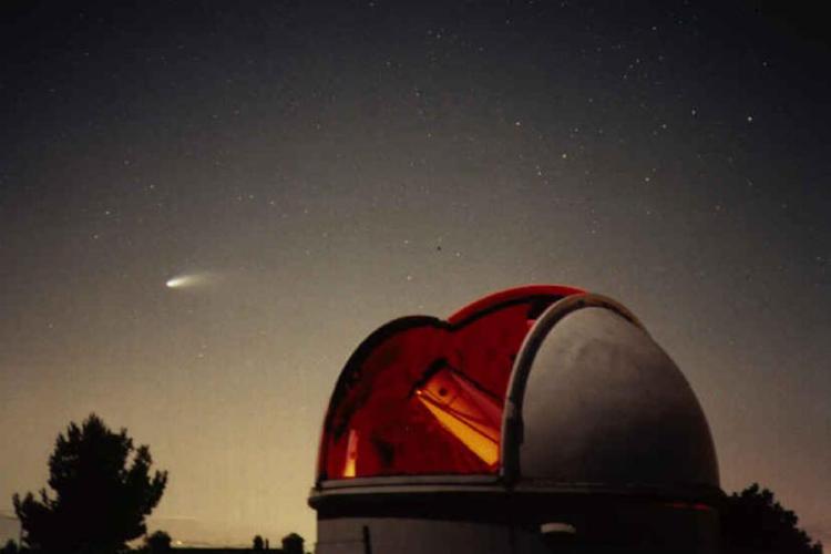 Hale bopp OPF - Observatoire du pic des Fées à Hyères